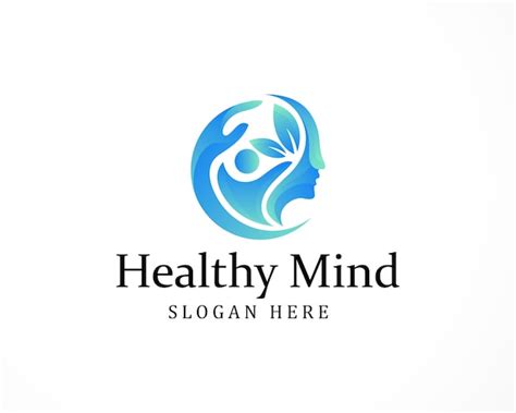 Premium Vector | Healthy mind logo creative color modern nature hand ...