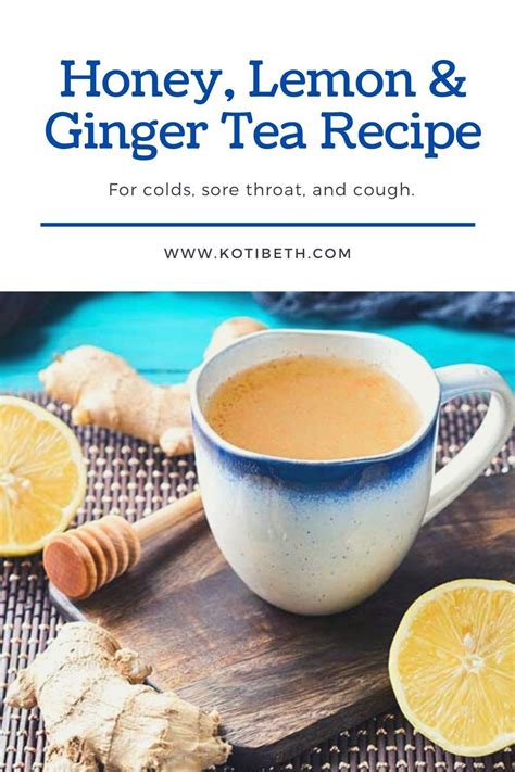 Honey Lemon Ginger Tea Recipe | Recipe | Ginger tea recipe, Tea recipes ...