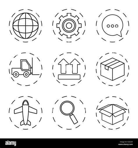 Shipping logistics design Stock Vector Image & Art - Alamy