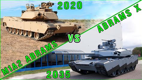 M1A2 Abrams vs Abrams X | 1980 - 2035 - YouTube