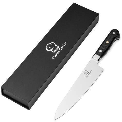 8 Inch Chef Knife German Steel Full Tang | Kitchen knives, Best kitchen ...