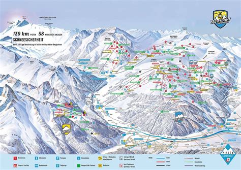 BERGFEX: Piste map Mayrhofen - Zillertal - Panoramic map Mayrhofen ...