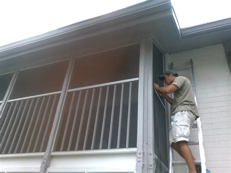 Porch screen repair - Sarasota, Bradenton ,Venice