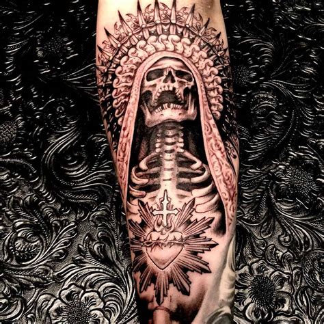 Top 61 Santa Muerte Tattoo Ideas - [2021 Inspiration Guide]