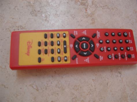 Disney Remote Replacement for Mickey Mouse TV / DVD / VCR Player - NO ...