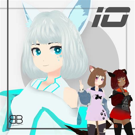 [Original 3D Model] IO Kemono VRChat Avatar Collection + Base Model