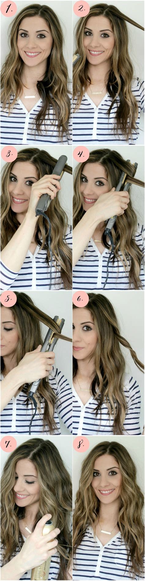 Flat Iron Curls Tutorial - Lauren McBride