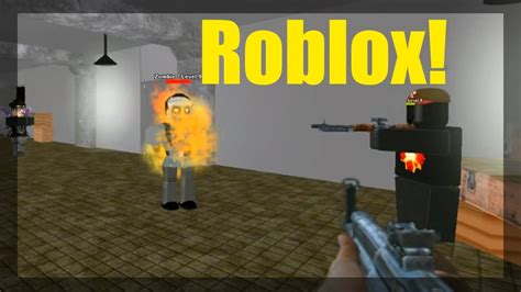 Jogando Roblox - Call of Duty Zombies - YouTube