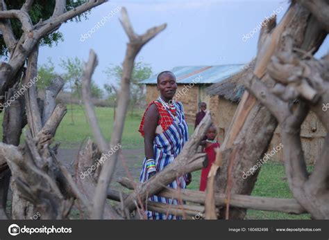 Maasai People Traditional Clothing Tanzania – Stock Editorial Photo ...