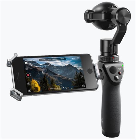 Osmo +: DJI integrates a target with their portable camera stabilized zoom