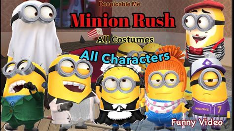 Despicable Me Minion Rush All Costumes 112 Minion Minion Rush All ...