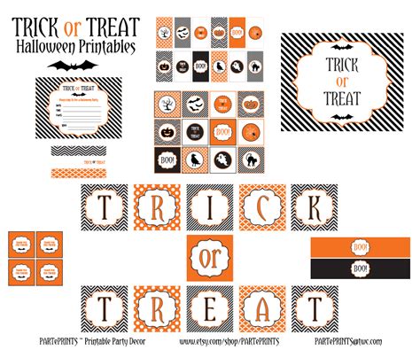 FREE Halloween Printables from PARTePRINTS | Catch My Party