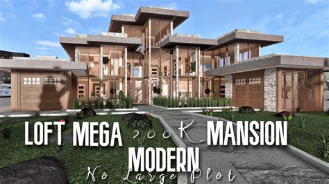 Loft Mega Modern Mansion 200k | Kein großes Grundstück | ROBLOX ...