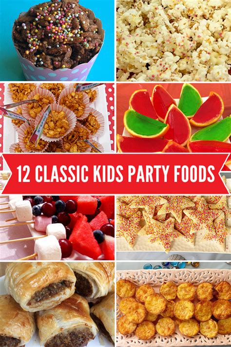 How to Make Kids Party Food Ideas Buffet Finger Foods