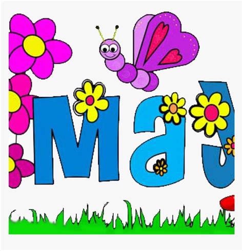 Free May Flowers Clip Art Techflourish Collections - May Birthday Clip ...