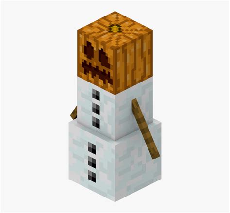 Minecraft Snow Golem Png, Transparent Png - kindpng