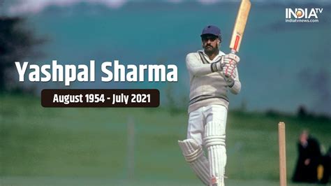 1983 World Cup winner Yashpal Sharma dies of heart attack – India TV