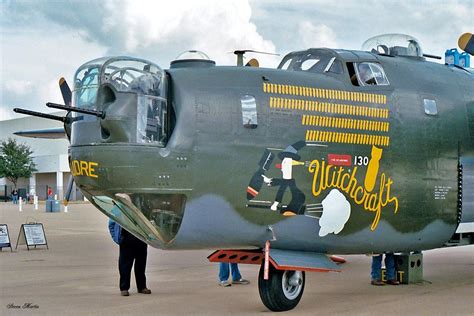 B-24 Witchcraft's Nose Art (StevenM_61) Tags: airplane texas aircraft ...