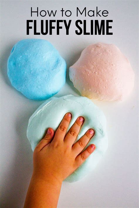 How to Make Slime | Recipe | Fluffy slime recipe, Fluffy slime, Slime