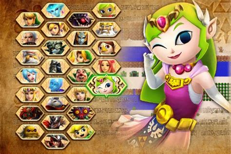 Hyrule Blog - The Zelda Blog: Hyrule Warriors: Current Roster Screen