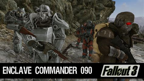 Fallout 3 - Enclave Commander walkthrough - YouTube