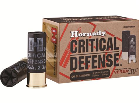 Ammo - Hornady Critical Defense 12 Gauge Buckshot @ Midway | Sniper's ...