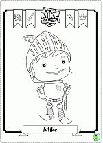 Mike the Knight coloring pages, colouring Mike the Knight- DinoKids.org