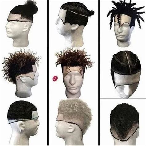 Black,Brown Men Natural Hair Wigs, For Parlour at best price in Jaipur ...