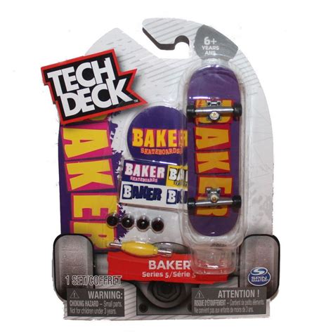 Tech Deck Baker skateboards series 5 | Tech deck, Baker skateboards, Deck