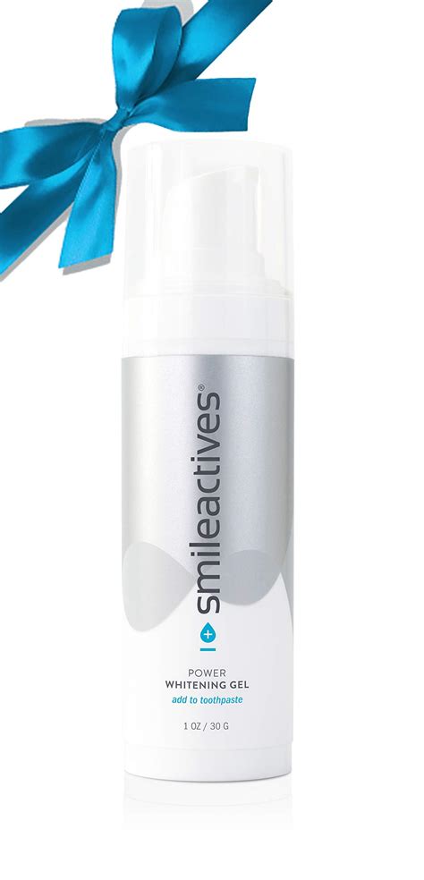 Smileactives Power Whitening Gel Teeth And Brightening With Polyclean ...