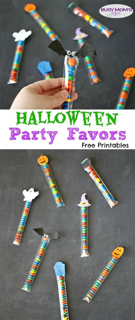 Halloween Party Favors - Busy Moms Helper