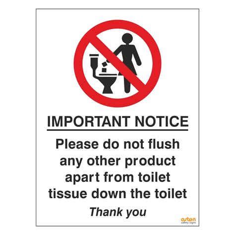 Please Do Not Flush Paper Towels Down Toilet Printable