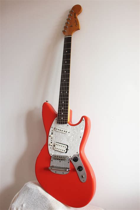 Used Fender Jag-Stang Fiesta Red – Topshelf Instruments