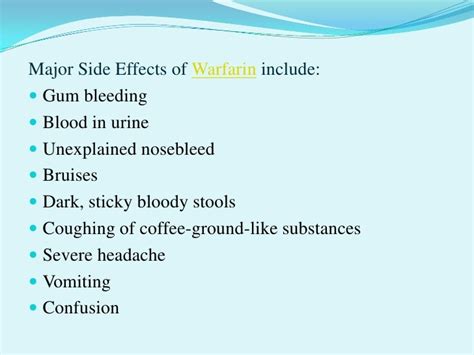 What is warfarin?