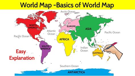 World Map - Basics of World Map - YouTube