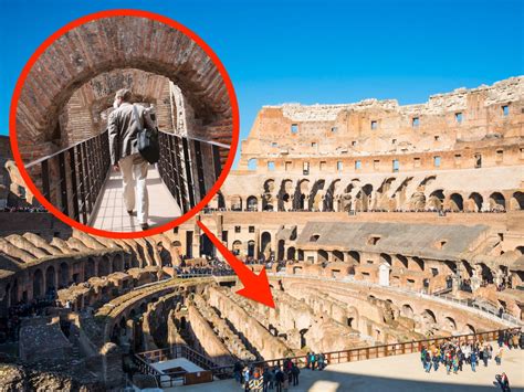 The Colosseum's hidden underground has been closed to the public for ...