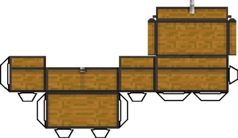마인크래프트 종이모형 상자 더블 체스트 : 네이버 블로그