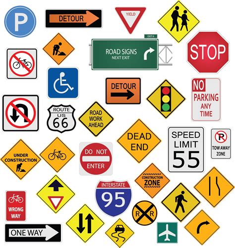 Traffic Signs Printables - Printable Word Searches