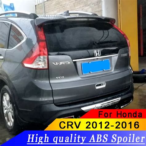 100% fit car model high ABS material rear spoiler For Honda CRV CR V ...