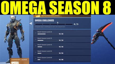 The MAX OMEGA CHALLENGES in Season 8 - Fortnite Battle Royale Omega ...