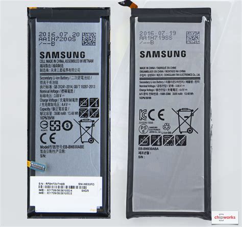 Samsung Galaxy Note 7 Teardown