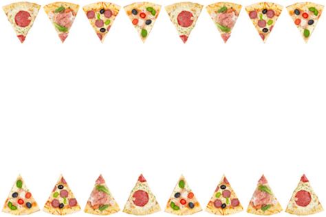 Pizza Border Stock Photos, Pictures & Royalty-Free Images - iStock