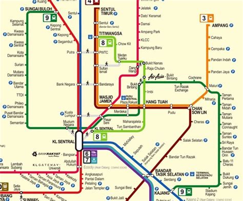 Mrt Taman Midah To Lrt Bandaraya