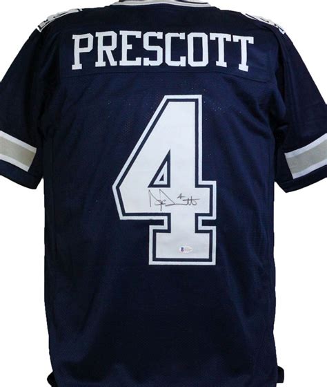 Dak Prescott Signed Jersey (Beckett COA) | Pristine Auction