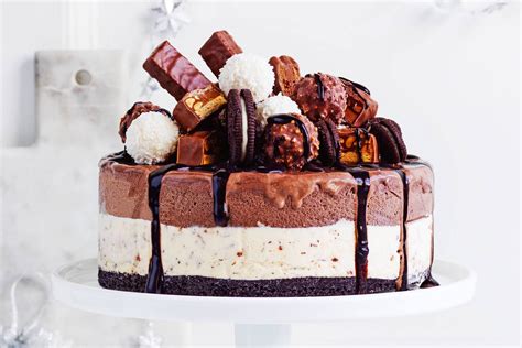 No-cook chocolate ice cream cake recipe | rescooking.com