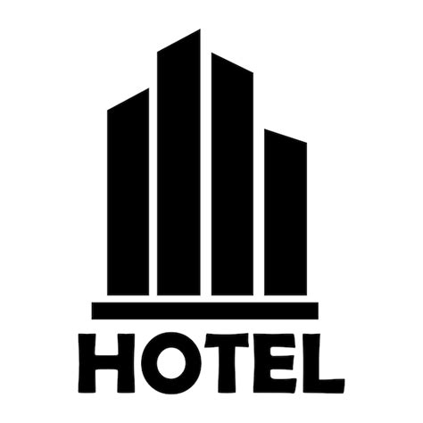 Premium Vector | Hotel icon logo vector design template