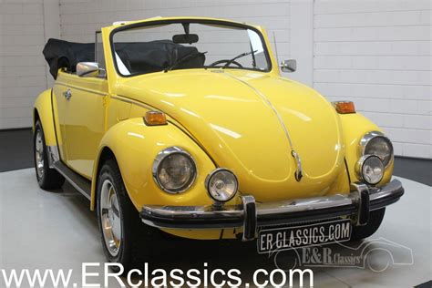 VW Beetle convertible 1972 de vânzare la ERclassics