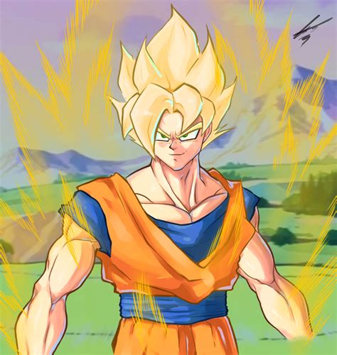 Buu Saga Goku by LauK-po on DeviantArt