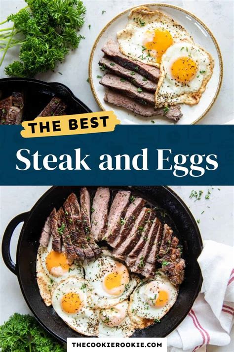 Steak and Eggs Recipe - The Cookie Rookie®