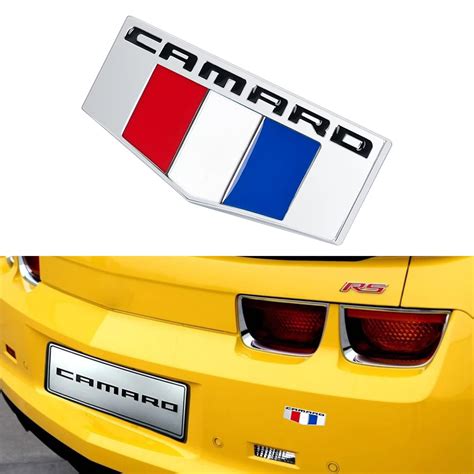 For Chevrolet CAMARO Emblem Nameplate Sticker 3d Auto Side Waist Body ...